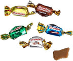 Arcor Candy Assorted Toffee Chews, 1 Pound Bulk Candy (Approx 75 Pieces), Individually Wrapped Toffee Candy, The Hampton Popcorn & Candy Company