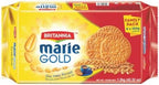 Britannia Marie Gold Cookies 21.16oz (600g) - Crispy Tea Time Snack - Delicious Grocery Cookies (Pack of 1)