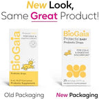 BioGaia Protectis Baby Probiotic Drops | Baby Essentials for Colic & Gas Relief | Safe for Newborns | Ease Crying, Fussing, Colic, Gas, Spit-ups & Constipation | No Dairy, Soy & Gluten | 5mL