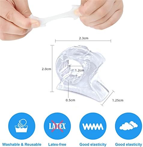 Gel Small Toe Separator, 2 PCS Soft Pinky Toe Spacers Toe Protector Spreader, Little Toe Cushions Toe Straightener Toe Alignment Corrector for Curled Overlapping Toe Hammer Toe Bunion Foot Pain Relief