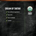 FRONTIER HERB Tartar Powder Cream, 16 Ounce