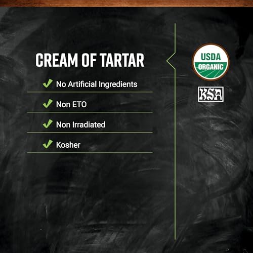 FRONTIER HERB Tartar Powder Cream, 16 Ounce
