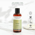 Tisserand Organic Pure Essential Oil - Moisturising and Softening - Facial and Body Massage - Rich in Antioxidants - Jojoba - 3.38 oz