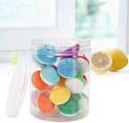 Cyrank Contact Lens Case, Color Contact Lenses Contact Cases Cute 12 Pack Contact Lens Cases Colorful Bulk Box Holder Container Storage Kit Portable Contact Lens Care Cases