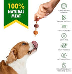 Beloved Pets Dog Treats Rawhide Kabobs with Duck & Chicken Human Grade Meat 10.6 Oz - All Natural & Dried Snacks - Grain Free Long Lasting Chews for Large & Small Dogs - Best Sticks for Training
