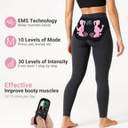 Booty Trainer for Women with Adjustable Settings, Hip Trainer, Electric Butt Lifting Machine Buttocks Fitness Belt, Wearable Glute Exerciser Shape Equipment