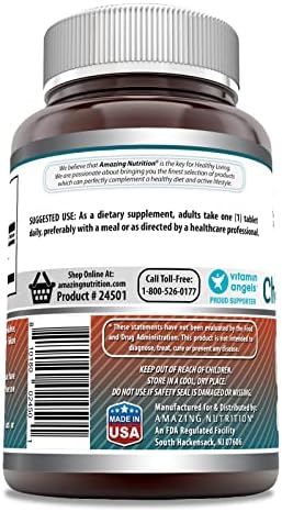 Amazing Formulas Choline Bitartrate Supplement | 650 Mg | 180 Tablets | Non-GMO | Gluten-Free | Made in USA