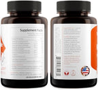 Rutin 500mg Supplement, Flavonoids Supplements from Sophora Japonica, Supports Vascular Health & Antioxidents, Non-GMO, Gluten-Free, Made in USA, 180 Vegan Capsules