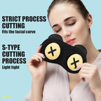 2PCS Cute Eye Mask for Sleeping - Soft Lightweight Eye Cover with Adjustable Strap, Funny Sleep Mask, Eyeshade Covers, Sleeping Mask for Women Men Travel Nap Blindfold Game