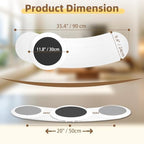 Slide Transfer Board with Disc,Sliding Board for from Wheelchair to Bed/Car,EVA Anti-Slip Pad Make Transfers Easier,Heavy-Duty Sliding Board for Patient Senior, Reach More, Move Easier
