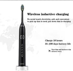 BNEI Sonic Electric Toothbrush, 5 Modes, 2-Minute Timer, 35-Day Life, 38,000 Vibrations/Minute, 2 Replaceable Brush Heads, White/Black/Green/Pink (Green)