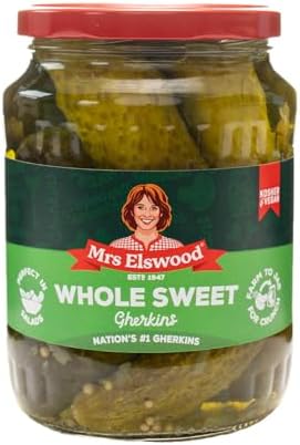 Mrs Elswood Sweet & Sour Cucumbers (670g) - Pack of 2