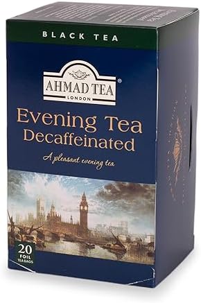 Ahmad Tea Decaffeinated Evening Tea, 120 Count (Pack of 6)