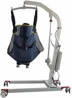 Transfer Nursing Sling Lifting Hoist Sling, Toileting Lift Sling with Head Support and Opening Divided Leg Shower Sling for Lifts