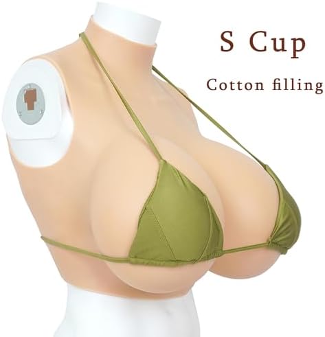 Fake Boobs False Breasts B-S Cup Breast Forms For Crossdressers Silicone Breast Plates Drag Queen