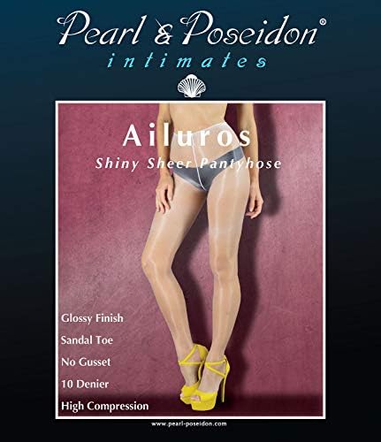 Ailuros - Shiny Glossy Pantyhose Sheer to Waist