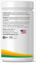 FloraTummys Best Probiotic for Women, Men and Kids. 12 Billion CFU, 4 Probiotic Strains, Prebiotics, Non-GMO, Kosher, Non-Dairy, Gluten Free, Sugar Free, Made in The USA