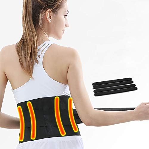 Breathable Lumbar Brace Fat Burner Posture Corrector Golf Training Aid Back Support Belt for Men and Women (Size : M)