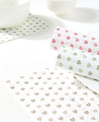 IHR Lunch Paper Napkins, 20-Count, 6.5 x 6.5-Inches, My Little Sweetheart Gold