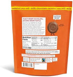Tony's Chocolonely Milk Chocolate with Caramel and Sea Salt - Belgium Chocolate, Fairtrade & B Corp Certified - 4.44 OZ (1 Pouch)