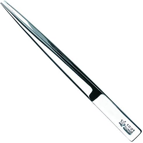 Pfeilring Germany Professional Stainless Steel Tweezers, Pointed Tip