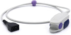 Compatible with Nonin 8000AA-1 Reusable Electronic Sensor Adult Finger Clip 3.2 ft with 7 Pins Connector