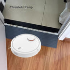 Sweeping Robot Threshold Ramp, 1.2" 2" Rise Wheelchair Ramp Doorway, Non-Slip Indoor Entry Ramp, Rubber Ramp for Car Scooter Home Steps ﻿(Black,2in Rise/80 * 22 * 5cm)