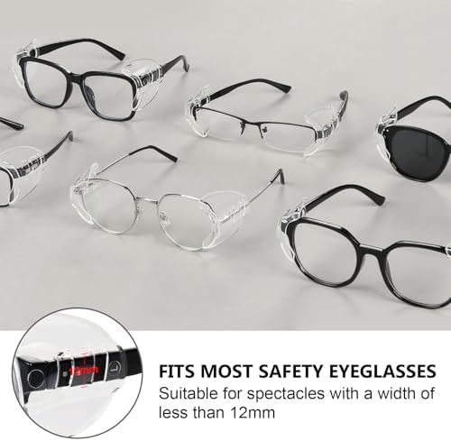 2/4/6/10 Pairs Glasses Side Shields For Eyeglasses,Side Shields For Prescription Glasses