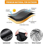 Mobility Scooter Cover, 55inch Wheelchair Cover Waterproof for 3&4 Wheels Electric Mobility Scooter Accessories Outdoor-55"L x 26"W x 36"H