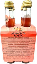 Lurisia Aranciata Rossa Blood Orange Soda 4 x 9.3 Fl Oz (275ml) Italian Soda - Sicilian Blood Orange - Citrus Orange Soft Drink - Red Orangeade - Carbonated Sparkling Fruit Juice Beverage from Italy