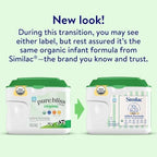 Similac Organic Infant Formula, Easy to Digest, USDA-Certified Organic, Powder, 20.6-oz Tub