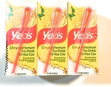 Yeos Chrysanthemum Tea Drink (6x8.5 Fl Oz)-3 Pack