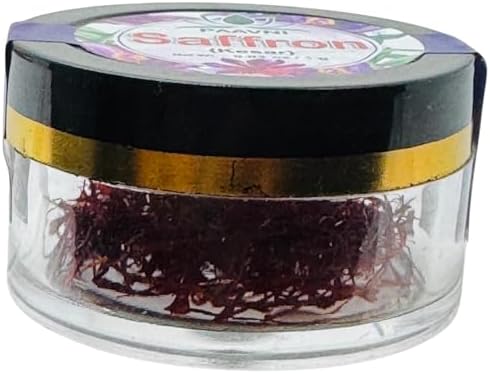 Paavni Saffron (Kesar) 1g (0.03 oz) | No Artificial Preservatives, Sweeteners or Flavours | Packed by Rani Foods Inc.