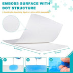 Oumee 40 Count Absorbent Commode Pads for Bedside Commode Bucket, Commode Liners Pads with Absorbent Gel, Potty Liner Pads for Adults Portable Toilet Bags Bedpans