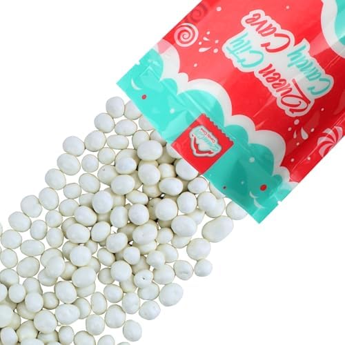 Yogurt & White Chocolate Dipped Raisins Bulk - Plump White Chocolate and Vanilla Yogurt Blend Covered Fruit, Coated Snack Raisins (1 Pound)