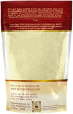 Spicy World Semolina Flour 2 LB (Pack of 6) - Bulk Semolina For Pasta - Fine, Durum Wheat Flour For Bread, Pasta, Pizza, and More! Total 12 LBS