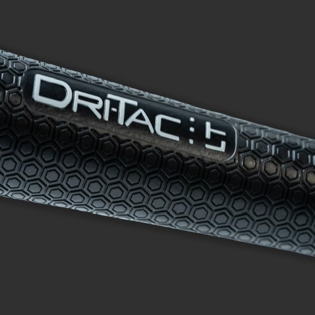 Winn Grips - DRI-TAC LESS TAPERED (LT) Golf Grip - Black / Gray