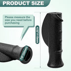 2 Pcs Universal Rollator Hand Grip for Rolling Walker Replacement,Wheelchair, Left and Right Hand Grips for Drive Rollator,Black