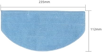 Zerodis 10PCS Ultra Fine Fiber Mop Cloth Set Compatible with G8000 G8000 Pro, Evol 3 for G20 G20 Pro Robot Vacuum Cleaner