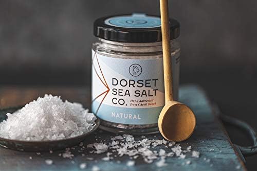 Dorset Sea Salt | 100% Natural | Hand-harvested Sea Salt - 4.4 oz Jar
