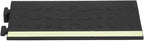 Robot Vacuum Threshold Ramp Mat 25x5cm Black Glow-in-the-Dark Climbing Pad Indoor Doorway Slope for Cleaning Robot and Wheelchair Transition