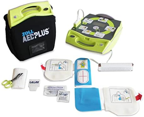 ZLL AED Plus W/CPR-D Pads/Carry Case/Batteries