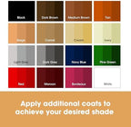 The Original Leather Recoloring Balm by Furniture Clinic - Dark Brown Leather Dye for Furniture, Couches & Car Seats - Restore Scratched, Faded, & Damaged Surfaces