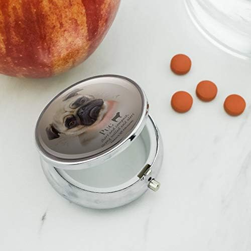 Pug Dog Breed Pill Case Trinket Gift Box