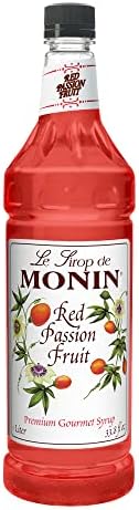 Monin Red Passion Fruit Syrup, 1 Liter