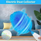 Multifunction Dust Collector Cleaning Brush Feather-Spin Duster Cleaning Tool for Home Office Battery-Driven Electric Dust Collector Multifunction Rotary- Cordless Cleaning Brush with Rod