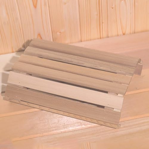 Sauna Lamp Shade Home Sauna Room Equipment High Temperature Resistant Wooden Light Shade Accessory for Sauna Room Steam Room