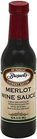 Braswell's Merlot Wine Sauce 9.5fl.oz (Pack of 2)