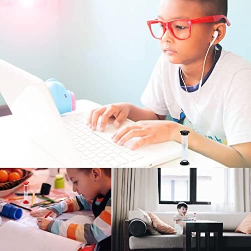 Sand Timer 6 Colors Hourglass Sandglass Sand Clock Timer 30sec / 1min / 2mins / 3mins / 5mins / 10mins (Pack of 6). for Classroom Game Home Office, Toothbrush Timer for Children Kids