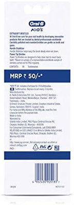 Oral-B Kids Toothbrush, Extra Soft (Pack of 3)